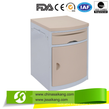 Cabinet de chevet de l&#39;hôpital ABS, armoire à tiroirs médicaux (CE / FDA / ISO)